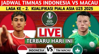 Wajib Menang! Jadwal Timnas Indonesia U23 vs Macau, Penentu Lolos Kualifikasi Piala Asia!
